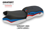 BMW R1250 GS 2019-2023 Seat Cover TPZ Italia Comfort White BL