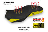 BMW F850GS Adv 2019-2024 Seat Cover TPZ Italia Heated Comfort Yellow