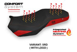 BMW F850GS Adv 2019-2024 Seat Cover TPZ Italia Heated Comfort Red