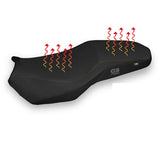 BMW F850GS Adv 2019-2024 Seat Cover TPZ Italia Heated Comfort Black