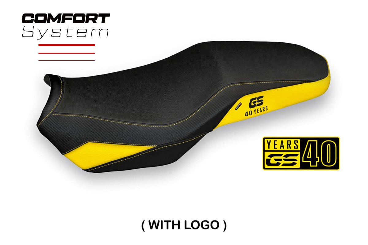 BMW F750-800-850 GS 2018-2026 Seat Cover TPZ Italia Comfort Yellow