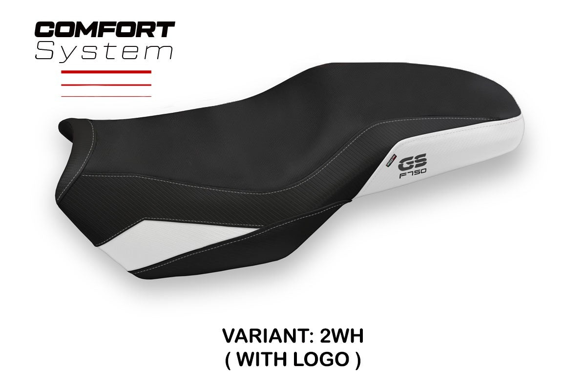 BMW F750GS 2018-2026 Seat Cover TPZ Italia White