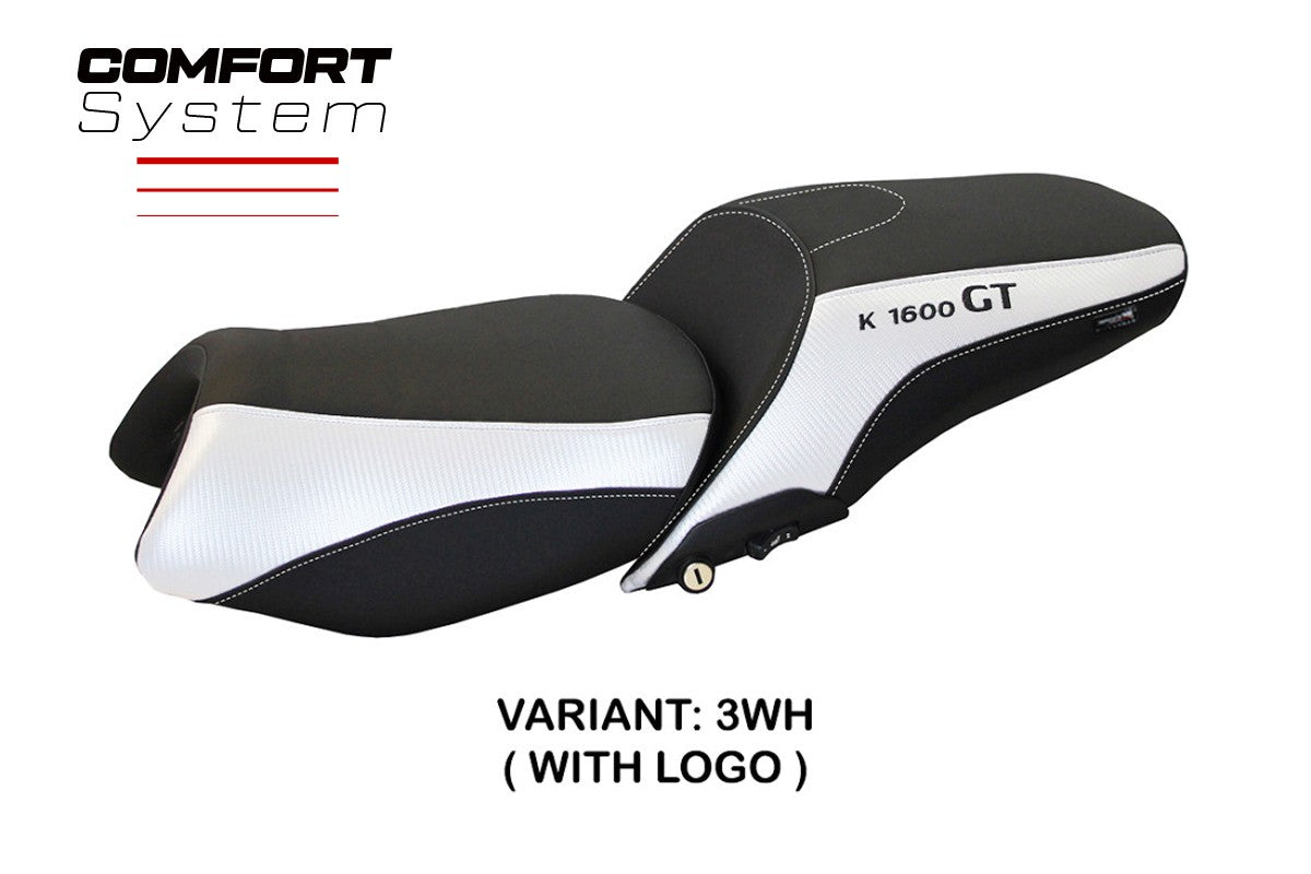 BMW K1600GT 2010-2026 Seat Cover TPZ Italia Comfort White