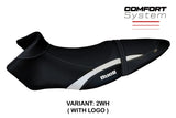 BUELL XB12S XB12SXB 2019-2021 Seat Cover TPZ Italia Comfort White Black