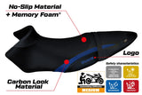 BUELL XB12S XB12SXB 2019-2021 Seat Cover TPZ Italia Comfort Blue Black