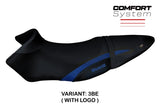BUELL XB12S XB12SXB 2019-2021 Seat Cover TPZ Italia Comfort Blue Black