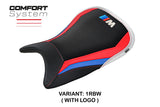 BMW M1000RR  2021-2022 Seat Cover TPZ Italia Comfort White Red Blue