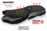 BMW R1250 GS Adventure 2019-2024 Seat Cover TPZ Italia Heated Comfort Grey