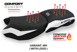 BMW R1250 GS Adventure 2019-2024 Seat Cover TPZ Italia Heated Comfort White