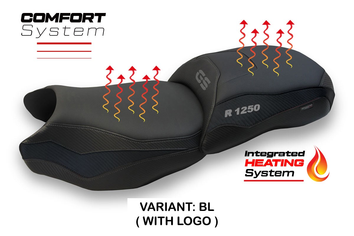 BMW R1250 GS 2019-2023 Seat Cover TPZ Italia Heated Black