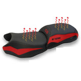 BMW R1250 GS 2019-2023 Seat Cover TPZ Italia Heated Red Black