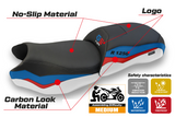 BMW R1250 GS 2019-2023 Seat Cover TPZ Italia Heated White Red BE