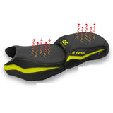 BMW R1250 GS 2019-2023 Seat Cover TPZ Italia Heated Yellow Black