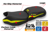 BMW R1250 GS 2019-2023 Seat Cover TPZ Italia Heated Yellow Black
