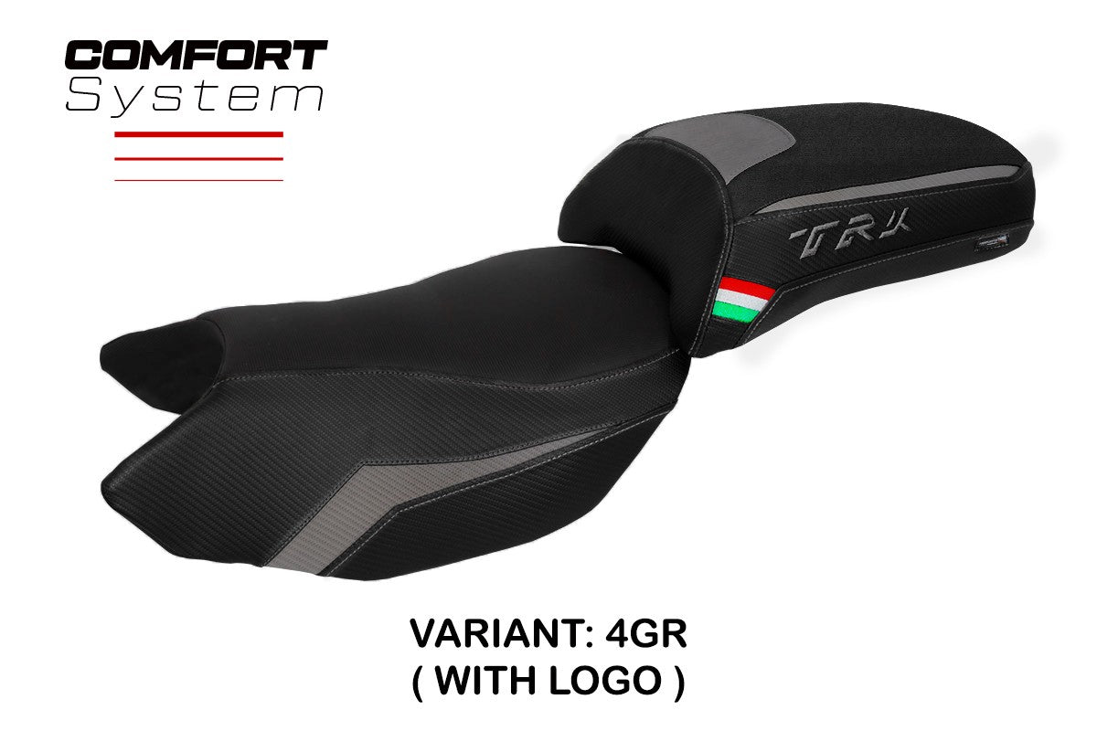 Benelli TRK 502 2017-2025 Seat Cover TPZ Italia Comfort Grey