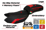 Benelli TRK 502 2017-2025 Seat Cover TPZ Italia Comfort Red