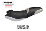 BMW R1150R 2000-2007 Seat Cover TPZ Italia Comfort Silver Black