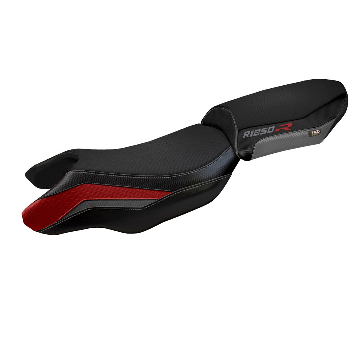BMW R1250R 2019-2025 Seat Cover TPZ Italia Comfort Red Grey
