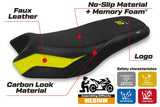 BMW R1200/1250 GS Rallye 2017-2024 Seat Cover TPZ Italia Comfort Yellow