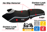 BMW R1200GS ADV 2006-2012 Seat Cover TPZ Italia Heated Comfort Silver