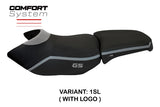BMW R1200GS ADV 2006-2012 Seat Cover TPZ Italia Comfort Silver Black