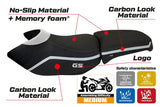 BMW R1200GS ADV 2006-2012 Seat Cover TPZ Italia Comfort White Black