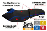 BMW R1200GS ADV 2006-2012 Seat Cover TPZ Italia Comfort Blue Black