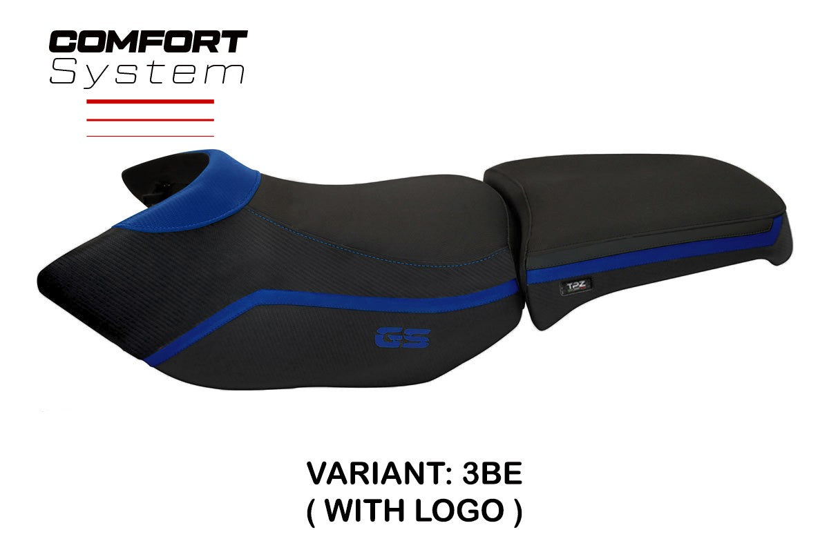 BMW R1200GS ADV 2006-2012 Seat Cover TPZ Italia Comfort Blue Black