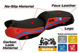 BMW R1200GS 2013-2018 Seat Cover TPZ Italia Red Black SE