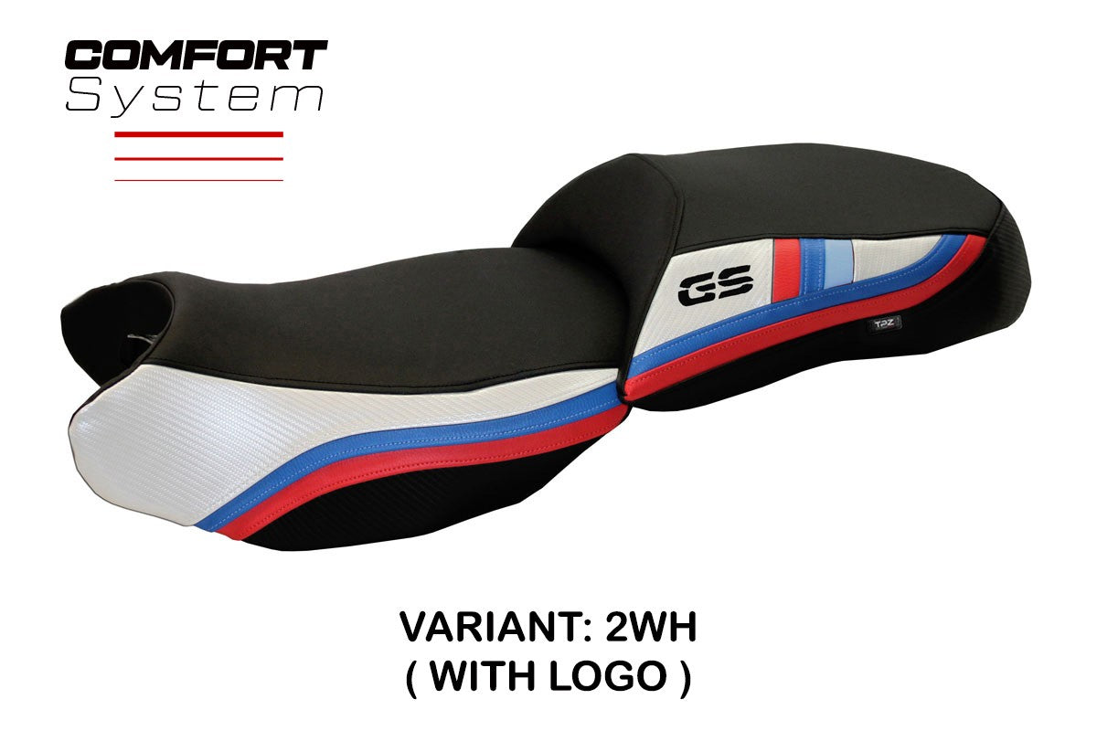 BMW R1200GS 2013-2018 Seat Cover TPZ Italia Comfort White