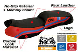 BMW R1200GS 2013-2018 Seat Cover TPZ Italia Heated Comfort Red