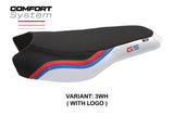 BMW R1200/1250 GS Rallye 2017-2024 Seat Cover TPZ Italia Comfort White