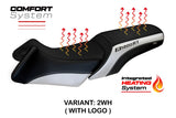 BMW R1200RT 2006-2013 Seat Cover TPZ Italia Heated Comfort White