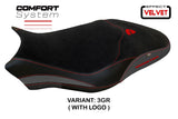 Ducati Monster 821 1200 2017-2020 Seat Cover TPZ Italia Velvet Comfort Grey