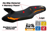 KTM 1390 Super Adventure R 2025-2026 Seat Cover TPZ Italia Comfort Orange Black
