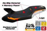 KTM 1390 Super Adventure R 2025-2026 Seat Cover TPZ Italia Comfort White Orange Black