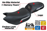 Triumph Tiger 1200 2022-2026 Seat Cover TPZ Italia Comfort Silver Black