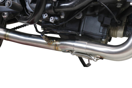Yamaha Xsr 700 2021-2024 Exhaust GPR Full System Furore Nero