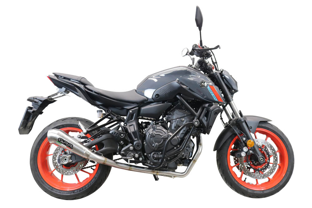 Sistema de escape completo GPR Powercone Evo para Yamaha MT-07 2021-2024