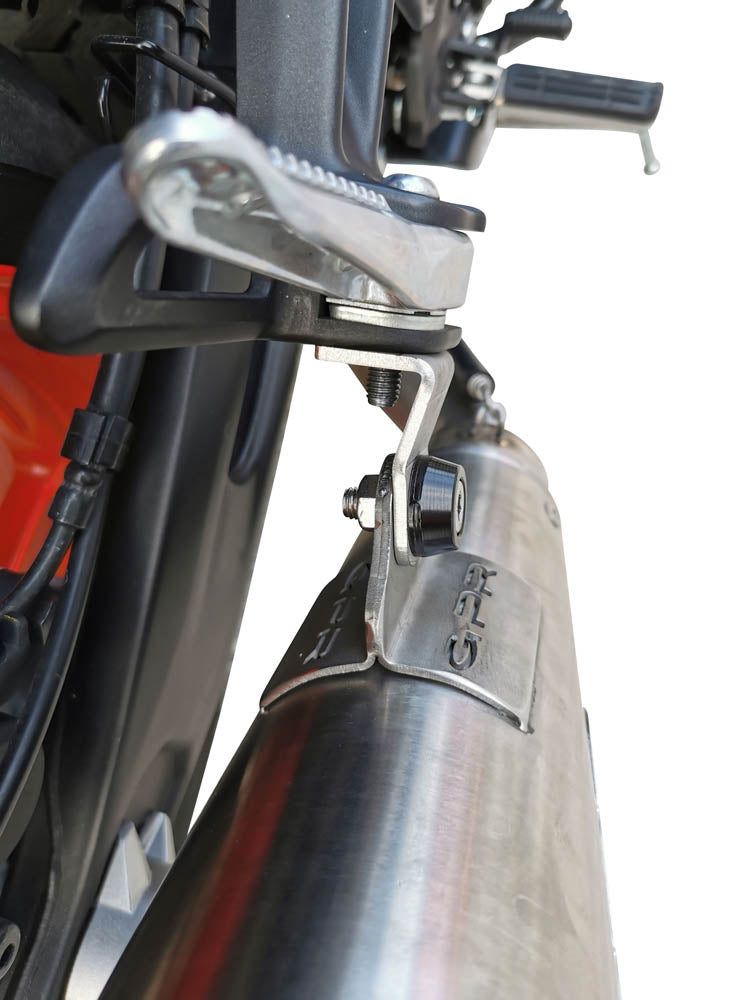 Sistema de escape completo GPR Powercone Evo para Yamaha MT-07 2021-2024