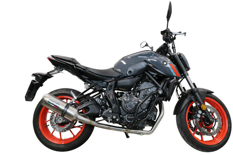 Yamaha Mt-07 2021-2024 Exhaust GPR Full System Satinox 