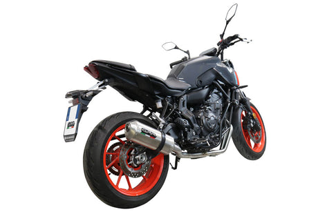 Yamaha Mt-07 2014-2016  Exhaust GPR Full System Satinox 
