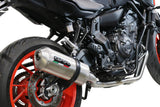 Yamaha Mt-07 2021-2024 Exhaust GPR Full System Satinox 