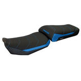 Funda de asiento Yamaha Tracer 900 2015-2017 Tappezzeria Italia TPZ Comfort en azul y negro