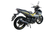 Yamaha Sniper 150 2021-2022  Exhaust GPR Full System Furore Nero