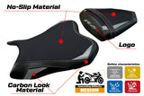 Yamaha YZF R6 2006-2007 Seat Cover Tappezzeria Italia TPZ in Silver and Black