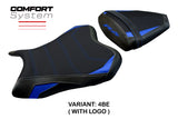 Yamaha YZF R6 2006-2007 Seat Cover Tappezzeria Italia TPZ Comfort in Blue and Black