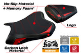 Yamaha YZF R6 2006-2007 Seat Cover Tappezzeria Italia TPZ Comfort in Red and Black
