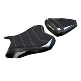 Yamaha YZF R6 2006-2007 Seat Cover Tappezzeria Italia TPZ Ultragrip in White and Black