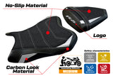 Yamaha YZF R6 2006-2007 Seat Cover Tappezzeria Italia TPZ Ultragrip in White and Black